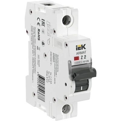 IEK ARMAT Автоматический выключатель M10N AR-M10N-1-Z002 IEK ARMAT Автоматический выключатель M10N AR-M10N-1-Z002