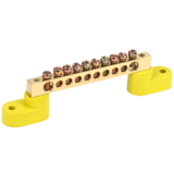 Шины N, PE на двух угловых изоляторах