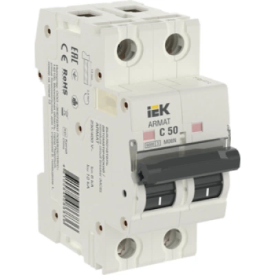 IEK ARMAT Автоматический выключатель M06N 2P C 50А