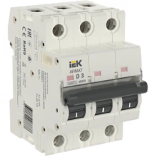 IEK ARMAT Автоматический выключатель M06N 3P D 3А