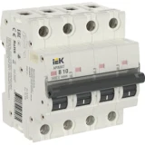 IEK ARMAT Автоматический выключатель M06N 4P B 10А