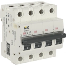 IEK ARMAT Автоматический выключатель M06N 4P D 16А