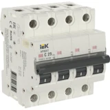 IEK ARMAT Автоматический выключатель M10N 4P C 25А