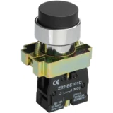 IEK Кнопка управления LAY5-BL21 без подсветки черная 1з