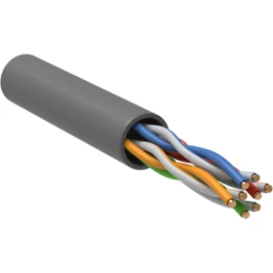 IEK Кабель связи витая пара U/UTP кат.5 CCA 100МГц 4 пары PVC INDOOR 1м серый GENERICA - BC1-C504-111-305-G IEK Кабель связи витая пара U/UTP кат.5 CCA 100МГц 4 пары PVC INDOOR 1м серый GENERICA - BC1-C504-111-305-G