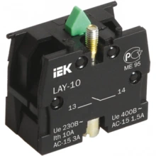 IEK Контактный блок 1з для серии LAY5
