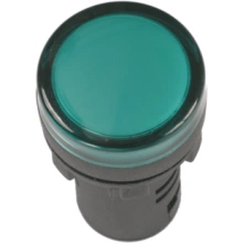 IEK Лампа AD16DS(LED)матрица d=16мм зеленый 12В AC/DC