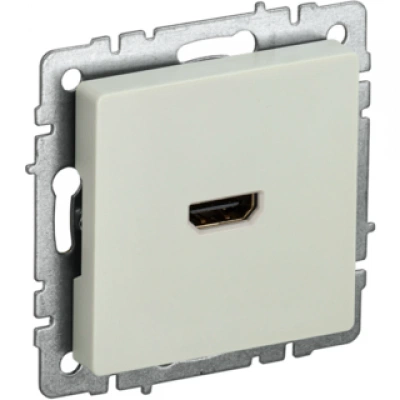 IEK BRITE Розетка HDMI РHDMI-0-БрКр бежевый