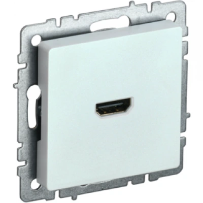 IEK BRITE Розетка HDMI РHDMI-0-БрЖ жемчуг
