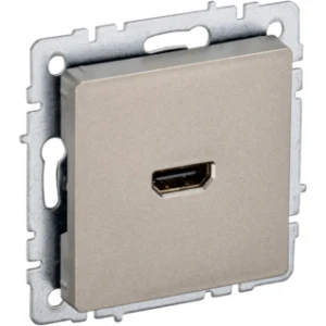 IEK BRITE Розетка HDMI РHDMI-0-БрШ шампань - BR-H10-K37 IEK BRITE Розетка HDMI РHDMI-0-БрШ шампань - BR-H10-K37