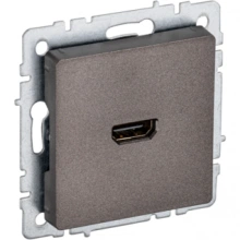 IEK BRITE Розетка HDMI РHDMI-0-БрТБ темная бронза