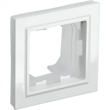 IEK BRITE Рамка 1-местная IP44 РУ-1-БрБ-44 белый