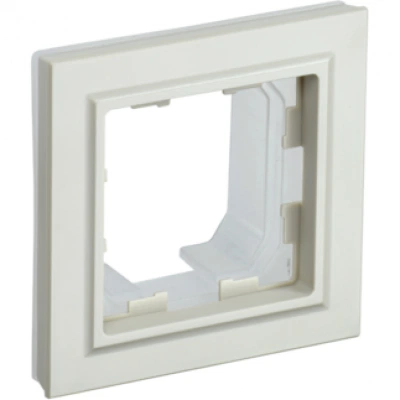 IEK BRITE Рамка 1-местная IP44Р У-1-БрКр-44 бежевый IEK BRITE Рамка 1-местная IP44Р У-1-БрКр-44 бежевый