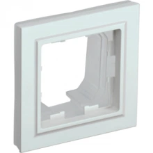 IEK BRITE Рамка 1-местная IP44 РУ-1-БрЖ-44 жемчуг