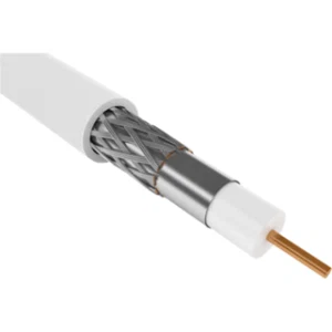 IEK Кабель коаксиальный RG6 медный 75Ом FPE PVC белый (100м) GENERICA - CC3-R6F1-111-100-G IEK Кабель коаксиальный RG6 медный 75Ом FPE PVC белый (100м) GENERICA - CC3-R6F1-111-100-G