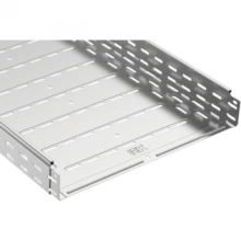 IEK ESCA Лоток перфорированный 80х400х3000 RAL 9016