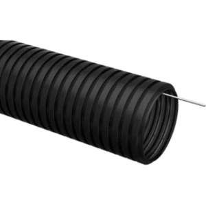 IEK Труба гофрированная ПНД d=16мм с зондом черная (100м) - CTG20-16-K02-100-1 IEK Труба гофрированная ПНД d=16мм с зондом черная (100м) - CTG20-16-K02-100-1