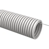 IEK Труба гофрированная ПВХ d=16мм с зондом (10м)