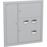 IEK Корпус металлический ЩЭ-3-Э 36 IP31 (слаботочный отсек слева) LIGHT