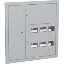 IEK Корпус металлический ЩЭ-6-Э 36 IP31 (слаботочный отсек слева) LIGHT