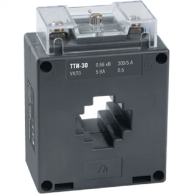 IEK Трансформатор тока ТТИ-30 250/5А 5ВА 0,5 IEK Трансформатор тока ТТИ-30 250/5А 5ВА 0,5