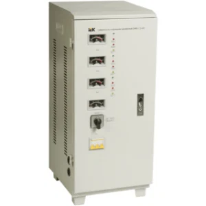 IEK Стабилизатор напряжения трехфазный СНИ3-7,5 кВА - IVS10-3-07500 IEK Стабилизатор напряжения трехфазный СНИ3-7,5 кВА - IVS10-3-07500
