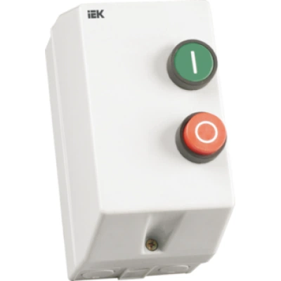 IEK Контактор КМИ11260 12А в оболочке 220В/АС3 IP54