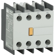 IEK Приставка ПКИ-13 дополнительные контакты 1з+3р