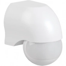 IEK Датчик движения ДД-010 1100Вт 180град 10м IP44 белый