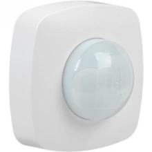 IEK Датчик движения ДД-022 2000Вт 360град 4мх20м IP20 белый