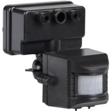 IEK Датчик движения ДД-019 1100Вт 120град 12м IP44 черный