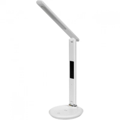 IEK LIGHTING Светильник светодиодный настольный 2011 7Вт на подставке QI-заряд USB-выход кожа белый IEK LIGHTING Светильник светодиодный настольный 2011 7Вт на подставке QI-заряд USB-выход кожа белый