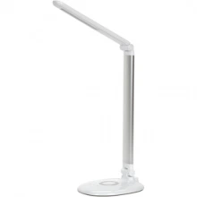 IEK LIGHTING Светильник светодиодный настольный 2014 9Вт на подставке диммер ночник серебро