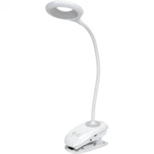 IEK LIGHTING Светильник светодиодный настольный 2006 5Вт на прищепке диммер ночник белый