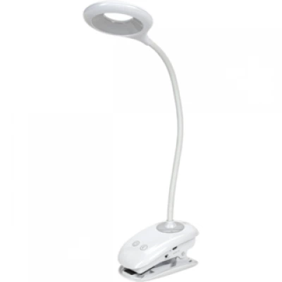 IEK LIGHTING Светильник светодиодный настольный 2006 5Вт на прищепке диммер ночник белый IEK LIGHTING Светильник светодиодный настольный 2006 5Вт на прищепке диммер ночник белый
