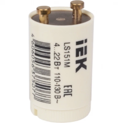 IEK Стартёр LS151M 4-22Вт 110-130В IEK Стартёр LS151M 4-22Вт 110-130В