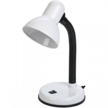 IEK LIGHTING Светильник настольный 1002 на подставке Е27 белый