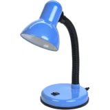 IEK LIGHTING Светильник настольный 1002 на подставке Е27 синий