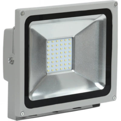 IEK Прожектор светодиодный СДО 05-30 SMD IP65 серый