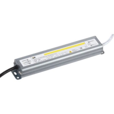 IEK Драйвер LED ИПСН-PRO 30Вт 12В блок-шнуры IP67