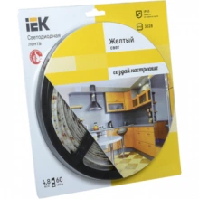 IEK Лента светодиодная 5м блистер LSR-3528Y60-4.8-IP65-12V IEK-eco