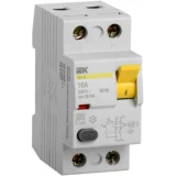 IEK Выключатель дифференциальный (УЗО) ВД1-63 2Р 16А 10мА
