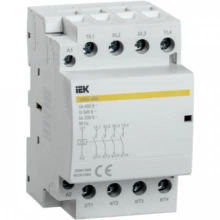 IEK Контактор модульный КМ63-40М AC/DC