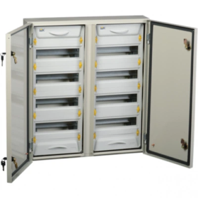IEK Корпус металлический распределительный ЩРн-2x48з-1 У2 IP54 PRO