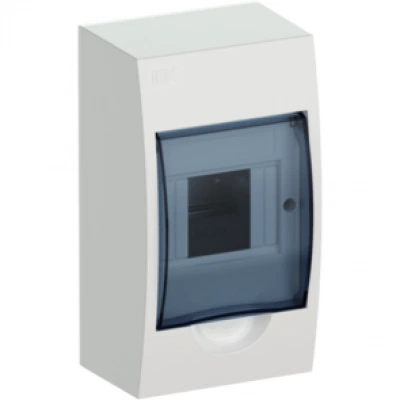 IEK KREPTA 3 Корпус пластиковый ЩРН-П-4 IP41 белый IEK KREPTA 3 Корпус пластиковый ЩРН-П-4 IP41 белый