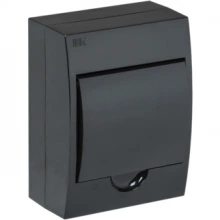 IEK KREPTA 3 Корпус пластиковый ЩРН-П-6 IP41 черный