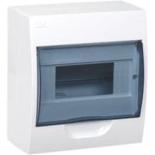 IEK KREPTA 3 Корпус пластиковый ЩРН-П-8 IP41 белый
