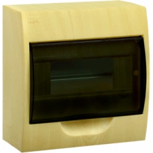 IEK KREPTA 3 Корпус пластиковый ЩРН-П-8 IP41 сосна