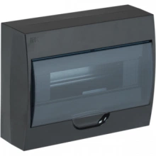 IEK KREPTA 3 Корпус пластиковый ЩРН-П-12 IP41 черный