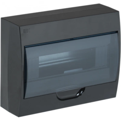 IEK KREPTA 3 Корпус пластиковый ЩРН-П-12 IP41 черный IEK KREPTA 3 Корпус пластиковый ЩРН-П-12 IP41 черный